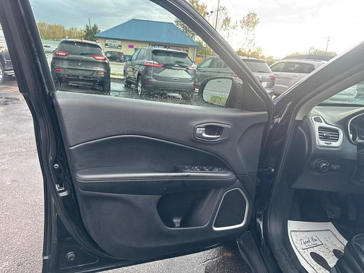 2018 BLACK /BLACK Jeep Compass Sport 4WD (3C4NJDBB9JT) with an 2.4L L4 DOHC 16V engine, Automatic 9-Spd transmission, located at 3304 Woodville Road, Northwood, OH, 43619, (419) 210-8019, 41.612694, -83.480743 - Your #1 Destination for Auto Loans and mdash;No Matter Your Credit!At our dealership, we believe everyone deserves the opportunity to drive their dream car and mdash;whether you have good credit, bad credit, or no credit at all. With a wide selection of hundreds of cars, trucks, and SUVs, you'll fin - Photo#8