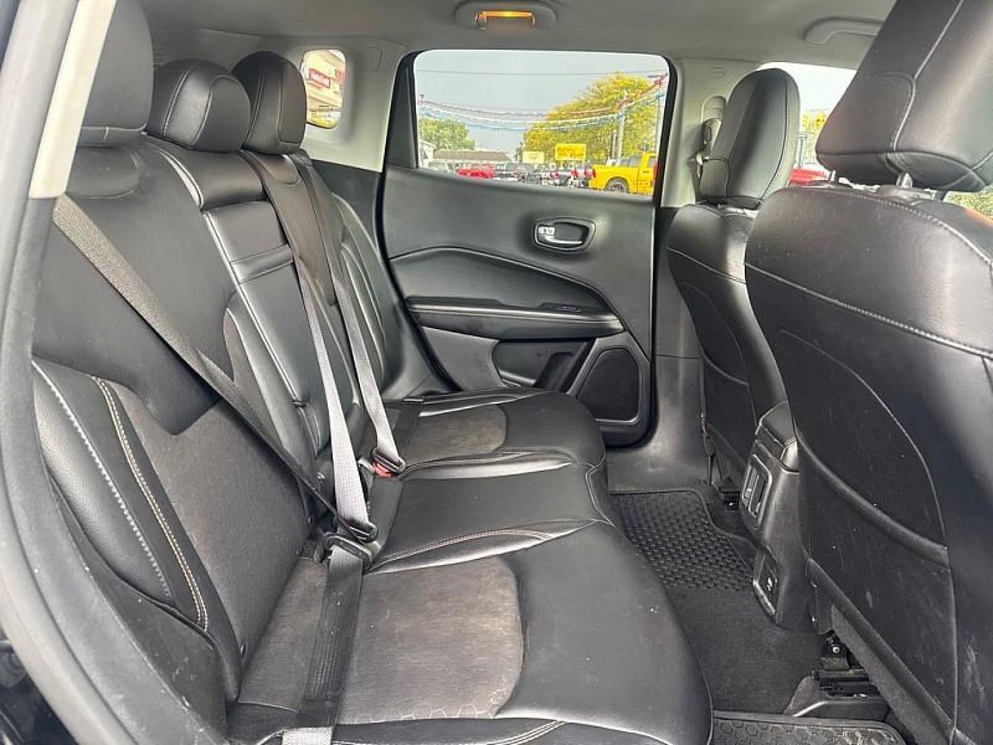 2018 BLACK /BLACK Jeep Compass Sport 4WD (3C4NJDBB9JT) with an 2.4L L4 DOHC 16V engine, Automatic 9-Spd transmission, located at 3304 Woodville Road, Northwood, OH, 43619, (419) 210-8019, 41.612694, -83.480743 - Your #1 Destination for Auto Loans and mdash;No Matter Your Credit!At our dealership, we believe everyone deserves the opportunity to drive their dream car and mdash;whether you have good credit, bad credit, or no credit at all. With a wide selection of hundreds of cars, trucks, and SUVs, you'll fin - Photo#14