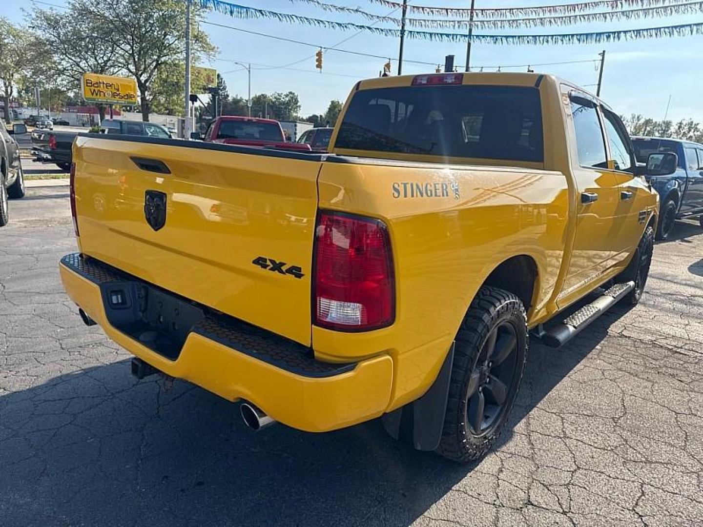 2019 YELLOW /BLACK RAM 1500 Tradesman Crew Cab SWB 4WD (1C6RR7KT3KS) with an 5.7L V8 OHV 16V engine, 8A transmission, located at 3304 Woodville Road, Northwood, OH, 43619, (419) 210-8019, 41.612694, -83.480743 - Your #1 Destination for Auto Loans and mdash;No Matter Your Credit!At our dealership, we believe everyone deserves the opportunity to drive their dream car and mdash;whether you have good credit, bad credit, or no credit at all. With a wide selection of hundreds of cars, trucks, and SUVs, you'll fin - Photo#4