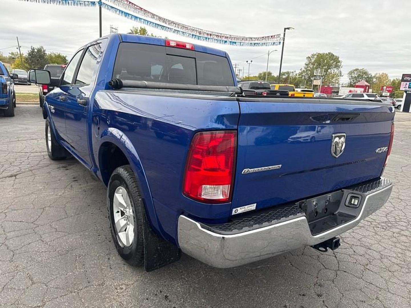 2015 BLUE /BLACK RAM 1500 SLT Crew Cab SWB 4WD (1C6RR7LT8FS) with an 5.7L V8 OHV 16V engine, 6-Speed Automatic transmission, located at 3304 Woodville Road, Northwood, OH, 43619, (419) 210-8019, 41.612694, -83.480743 - Your #1 Destination for Auto Loans and mdash;No Matter Your Credit!At our dealership, we believe everyone deserves the opportunity to drive their dream car and mdash;whether you have good credit, bad credit, or no credit at all. With a wide selection of hundreds of cars, trucks, and SUVs, you'll fin - Photo#2