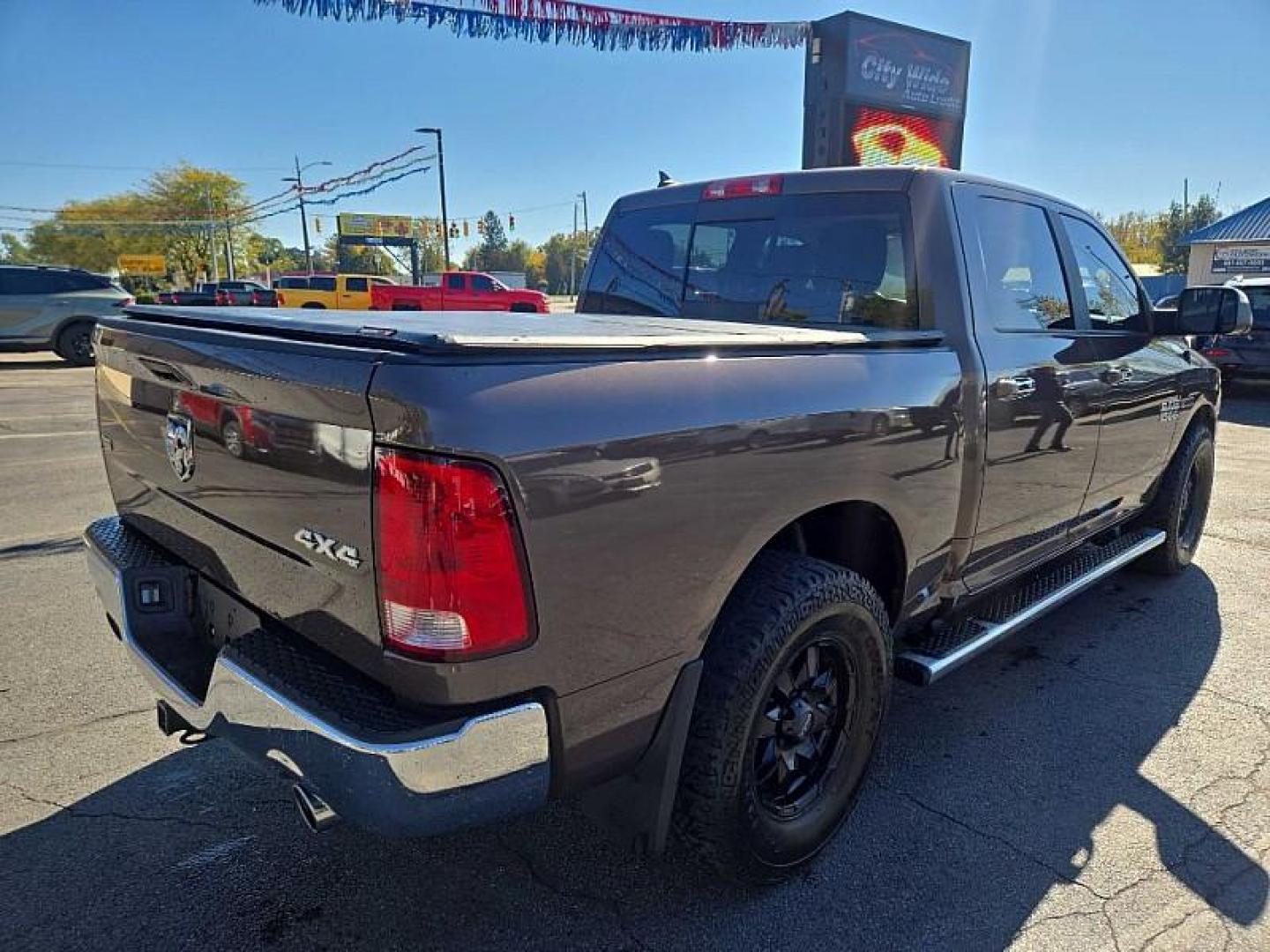 2018 BROWN /BLACK RAM 1500 SLT Crew Cab SWB 4WD (1C6RR7LM7JS) with an 3.0L V6 DIESEL engine, 8A transmission, located at 3304 Woodville Road, Northwood, OH, 43619, (419) 210-8019, 41.612694, -83.480743 - Your #1 Destination for Auto Loans and mdash;No Matter Your Credit!At our dealership, we believe everyone deserves the opportunity to drive their dream car and mdash;whether you have good credit, bad credit, or no credit at all. With a wide selection of hundreds of cars, trucks, and SUVs, you'll fin - Photo#2