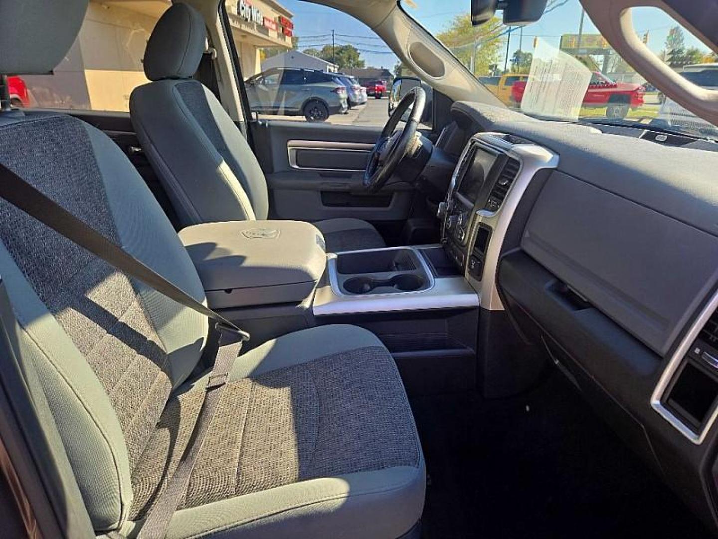 2018 BROWN /BLACK RAM 1500 SLT Crew Cab SWB 4WD (1C6RR7LM7JS) with an 3.0L V6 DIESEL engine, 8A transmission, located at 3304 Woodville Road, Northwood, OH, 43619, (419) 210-8019, 41.612694, -83.480743 - Your #1 Destination for Auto Loans and mdash;No Matter Your Credit!At our dealership, we believe everyone deserves the opportunity to drive their dream car and mdash;whether you have good credit, bad credit, or no credit at all. With a wide selection of hundreds of cars, trucks, and SUVs, you'll fin - Photo#16