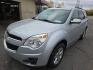 2011 SILVER /BLACK Chevrolet Equinox 1LT 2WD (2GNALDEC0B1) with an 2.4L L4 DOHC 16V engine, 6-Speed Automatic transmission, located at 3304 Woodville Road, Northwood, OH, 43619, (419) 210-8019, 41.612694, -83.480743 - Photo#0