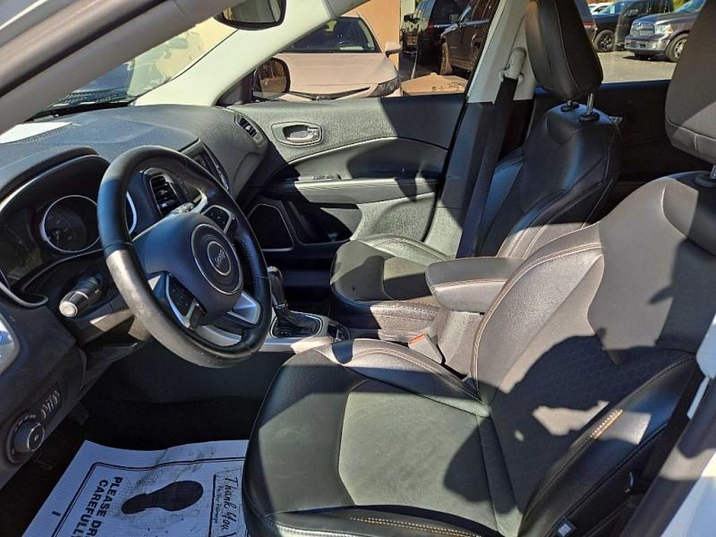 2018 WHITE /BLACK Jeep Compass Sport 4WD (3C4NJDBB0JT) with an 2.4L L4 DOHC 16V engine, Automatic 9-Spd transmission, located at 3304 Woodville Road, Northwood, OH, 43619, (419) 210-8019, 41.612694, -83.480743 - Your #1 Destination for Auto Loans and mdash;No Matter Your Credit!At our dealership, we believe everyone deserves the opportunity to drive their dream car and mdash;whether you have good credit, bad credit, or no credit at all. With a wide selection of hundreds of cars, trucks, and SUVs, you'll fin - Photo#9