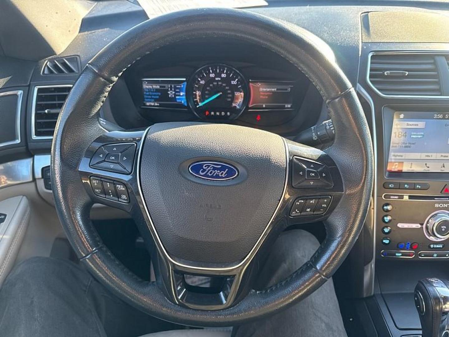 2018 TAN /BLACK Ford Explorer Limited 4WD (1FM5K8FH8JG) with an 2.3L L4 DOHC 16V engine, 6A transmission, located at 3304 Woodville Road, Northwood, OH, 43619, (419) 210-8019, 41.612694, -83.480743 - Photo#21