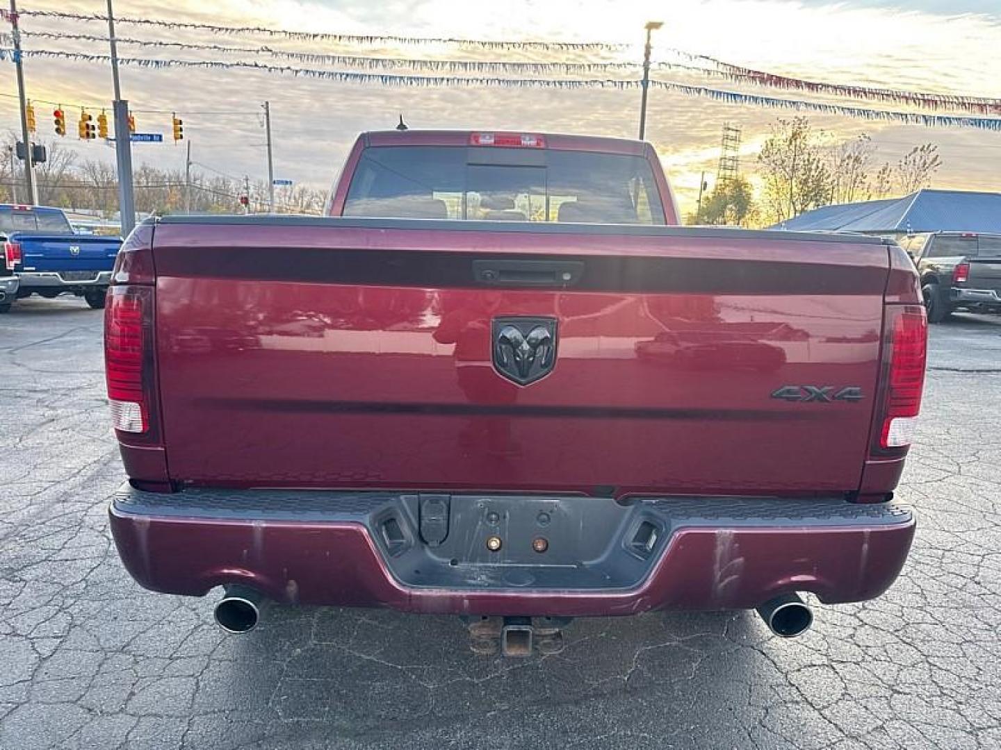 2018 MAROON /BLACK RAM 1500 Sport Crew Cab SWB 4WD (1C6RR7MTXJS) with an 5.7L V8 OHV 16V engine, 8A transmission, located at 3304 Woodville Road, Northwood, OH, 43619, (419) 210-8019, 41.612694, -83.480743 - Your #1 Destination for Auto Loans and mdash;No Matter Your Credit!At our dealership, we believe everyone deserves the opportunity to drive their dream car and mdash;whether you have good credit, bad credit, or no credit at all. With a wide selection of hundreds of cars, trucks, and SUVs, you'll fin - Photo#3