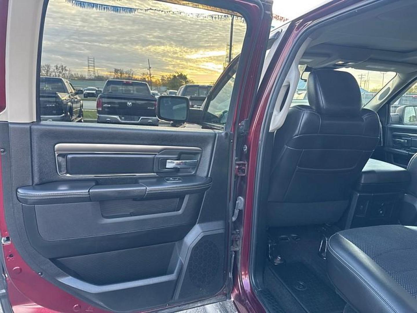 2018 MAROON /BLACK RAM 1500 Sport Crew Cab SWB 4WD (1C6RR7MTXJS) with an 5.7L V8 OHV 16V engine, 8A transmission, located at 3304 Woodville Road, Northwood, OH, 43619, (419) 210-8019, 41.612694, -83.480743 - Your #1 Destination for Auto Loans and mdash;No Matter Your Credit!At our dealership, we believe everyone deserves the opportunity to drive their dream car and mdash;whether you have good credit, bad credit, or no credit at all. With a wide selection of hundreds of cars, trucks, and SUVs, you'll fin - Photo#10