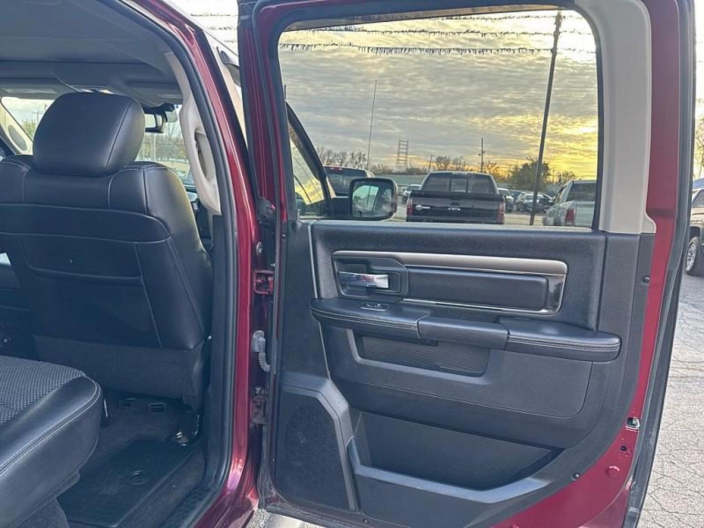 2018 MAROON /BLACK RAM 1500 Sport Crew Cab SWB 4WD (1C6RR7MTXJS) with an 5.7L V8 OHV 16V engine, 8A transmission, located at 3304 Woodville Road, Northwood, OH, 43619, (419) 210-8019, 41.612694, -83.480743 - Your #1 Destination for Auto Loans and mdash;No Matter Your Credit!At our dealership, we believe everyone deserves the opportunity to drive their dream car and mdash;whether you have good credit, bad credit, or no credit at all. With a wide selection of hundreds of cars, trucks, and SUVs, you'll fin - Photo#12