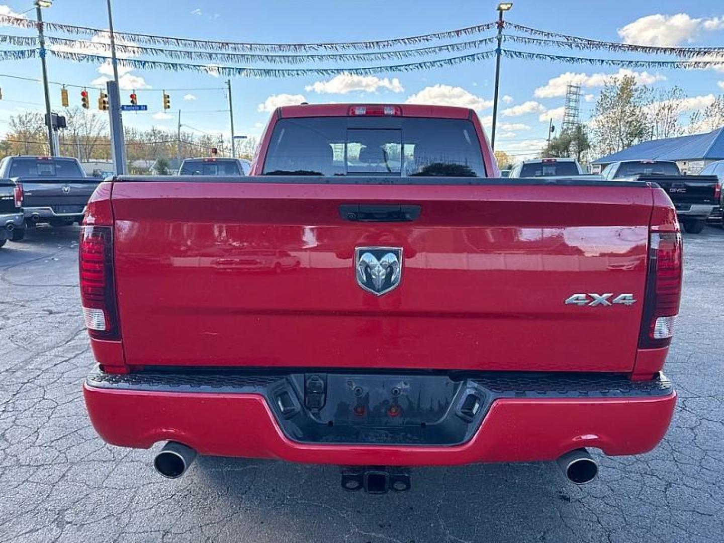 2015 RED /BLACK RAM 1500 Sport Quad Cab 4WD (1C6RR7HT0FS) with an 5.7L V8 OHV 16V engine, 6-Speed Automatic transmission, located at 3304 Woodville Road, Northwood, OH, 43619, (419) 210-8019, 41.612694, -83.480743 - Your #1 Destination for Auto Loans and mdash;No Matter Your Credit!At our dealership, we believe everyone deserves the opportunity to drive their dream car and mdash;whether you have good credit, bad credit, or no credit at all. With a wide selection of hundreds of cars, trucks, and SUVs, you'll fin - Photo#3