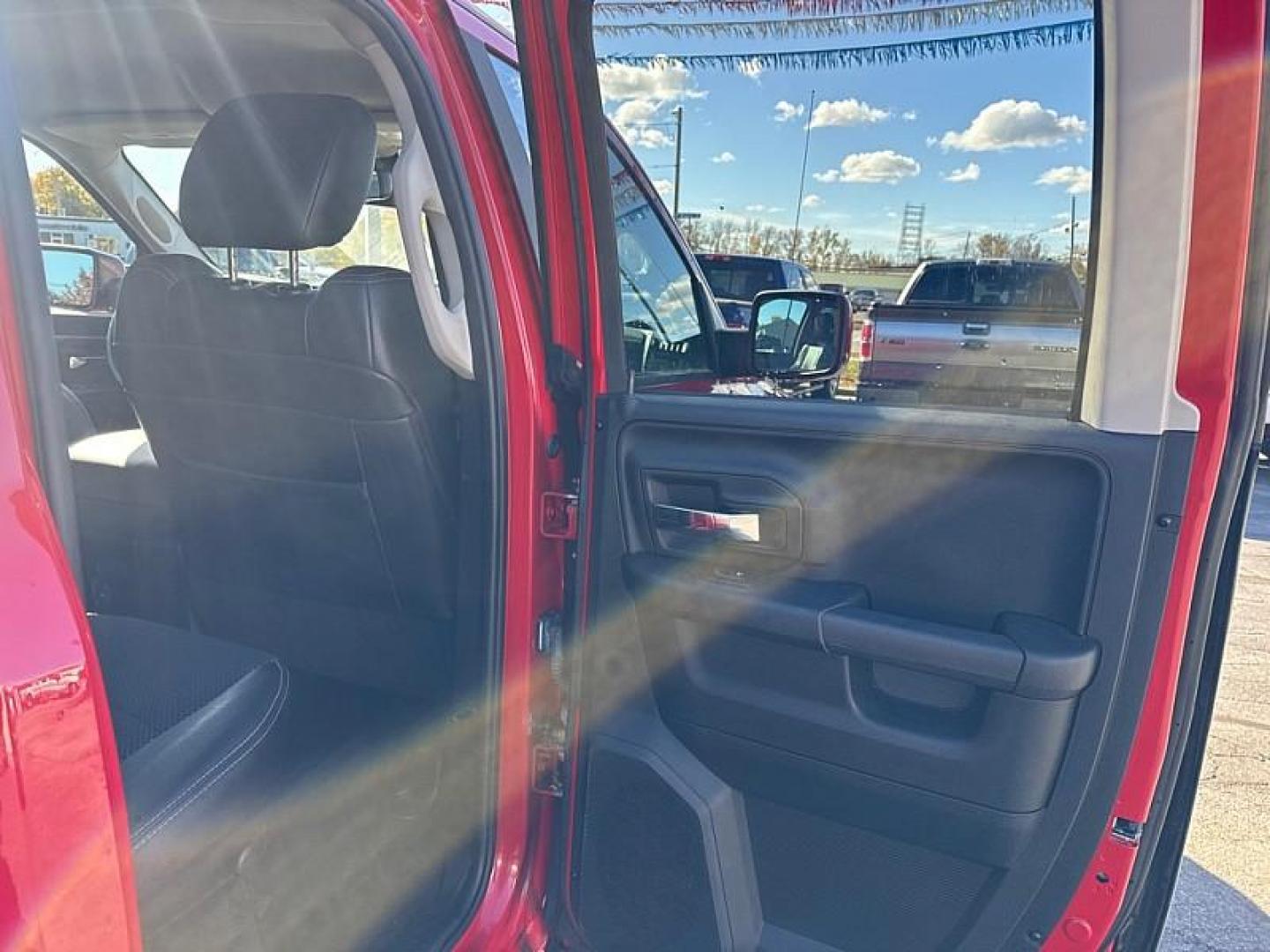 2015 RED /BLACK RAM 1500 Sport Quad Cab 4WD (1C6RR7HT0FS) with an 5.7L V8 OHV 16V engine, 6-Speed Automatic transmission, located at 3304 Woodville Road, Northwood, OH, 43619, (419) 210-8019, 41.612694, -83.480743 - Your #1 Destination for Auto Loans and mdash;No Matter Your Credit!At our dealership, we believe everyone deserves the opportunity to drive their dream car and mdash;whether you have good credit, bad credit, or no credit at all. With a wide selection of hundreds of cars, trucks, and SUVs, you'll fin - Photo#12