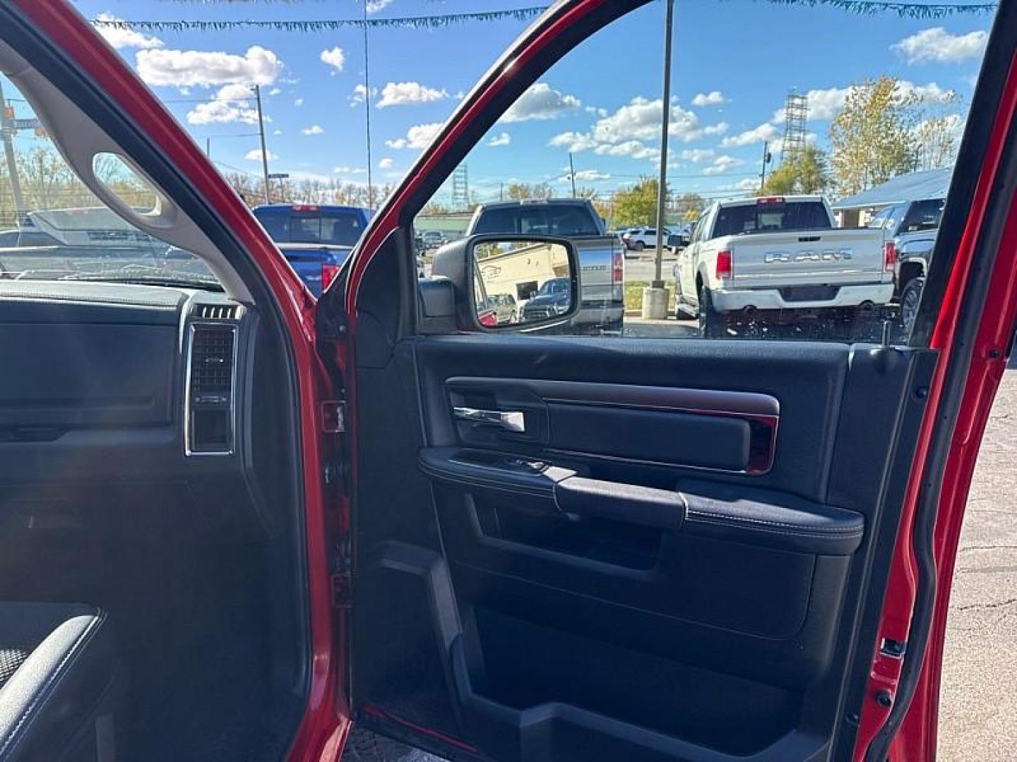 2015 RED /BLACK RAM 1500 Sport Quad Cab 4WD (1C6RR7HT0FS) with an 5.7L V8 OHV 16V engine, 6-Speed Automatic transmission, located at 3304 Woodville Road, Northwood, OH, 43619, (419) 210-8019, 41.612694, -83.480743 - Your #1 Destination for Auto Loans and mdash;No Matter Your Credit!At our dealership, we believe everyone deserves the opportunity to drive their dream car and mdash;whether you have good credit, bad credit, or no credit at all. With a wide selection of hundreds of cars, trucks, and SUVs, you'll fin - Photo#14