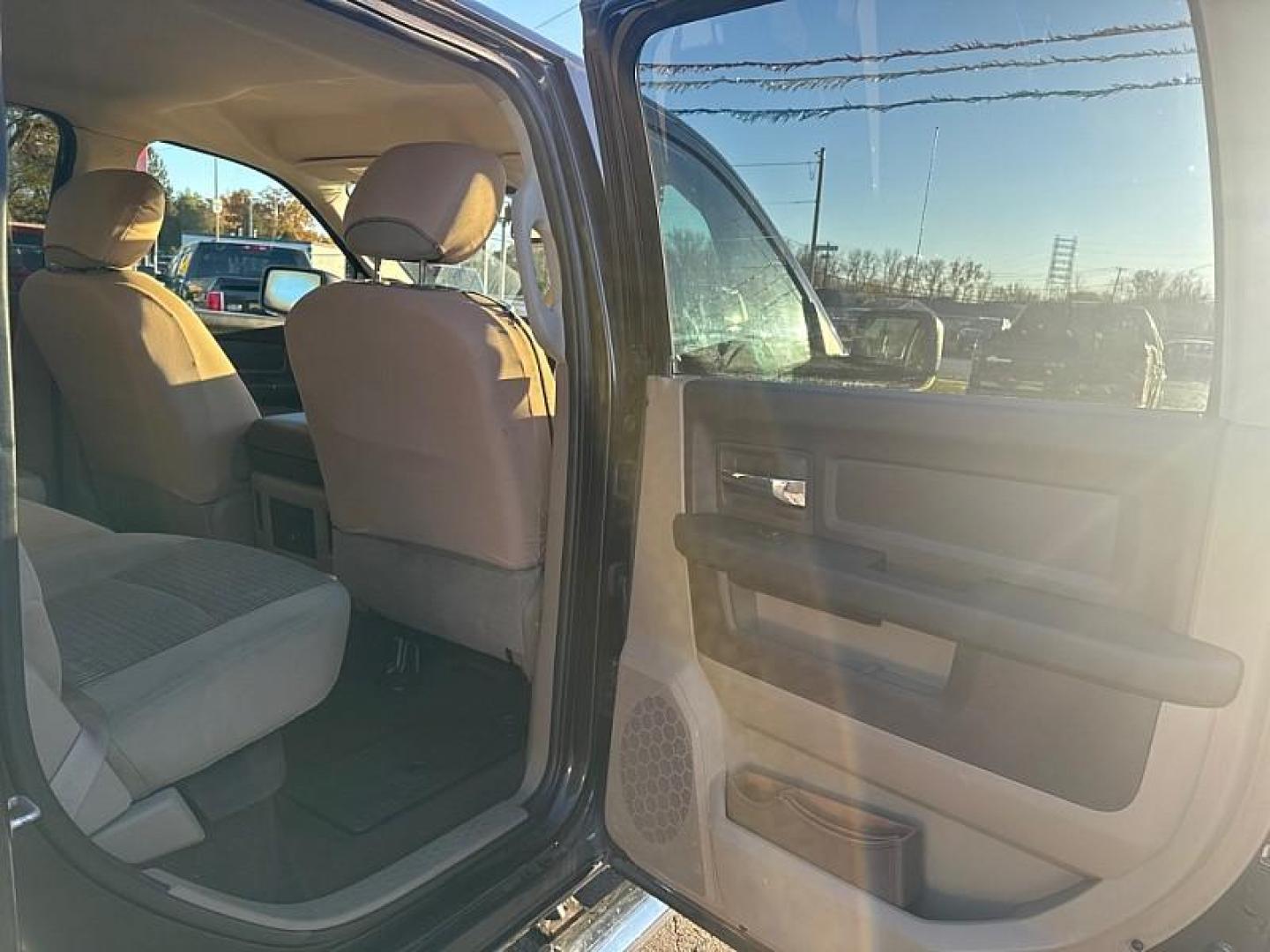 2010 BLACK /BLACK Dodge Ram 1500 Laramie Crew Cab 4WD (1D7RV1CTXAS) with an 5.7L V8 OHV 16V engine, 5-Speed Automatic transmission, located at 3304 Woodville Road, Northwood, OH, 43619, (419) 210-8019, 41.612694, -83.480743 - Photo#12