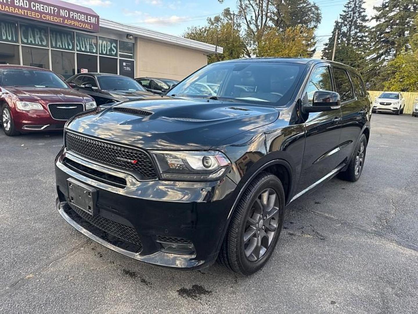 2018 BLACK /BLACK Dodge Durango R/T AWD (1C4SDJCT4JC) with an 5.7L V8 OHV 16V engine, 8A transmission, located at 3304 Woodville Road, Northwood, OH, 43619, (419) 210-8019, 41.612694, -83.480743 - Your #1 Destination for Auto Loans and mdash;No Matter Your Credit!At our dealership, we believe everyone deserves the opportunity to drive their dream car and mdash;whether you have good credit, bad credit, or no credit at all. With a wide selection of hundreds of cars, trucks, and SUVs, you'll fin - Photo#0
