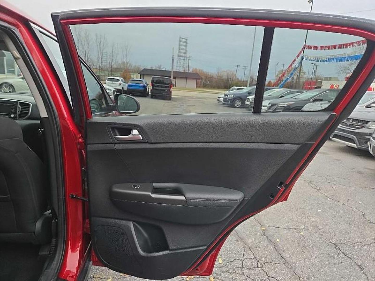 2019 RED /BLACK Kia Sportage LX AWD (KNDPMCAC8K7) with an 2.4L V6 DOHC 24V engine, 6A transmission, located at 3304 Woodville Road, Northwood, OH, 43619, (419) 210-8019, 41.612694, -83.480743 - Your #1 Destination for Auto Loans and mdash;No Matter Your Credit!At our dealership, we believe everyone deserves the opportunity to drive their dream car and mdash;whether you have good credit, bad credit, or no credit at all. With a wide selection of hundreds of cars, trucks, and SUVs, you'll fin - Photo#13