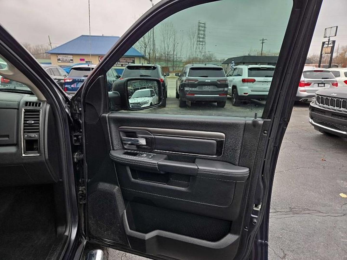 2015 GRAY /BLACK RAM 1500 Sport Crew Cab LWB 4WD (1C6RR7UT6FS) with an 5.7L V8 OHV 16V engine, 6-Speed Automatic transmission, located at 3304 Woodville Road, Northwood, OH, 43619, (419) 210-8019, 41.612694, -83.480743 - Photo#62