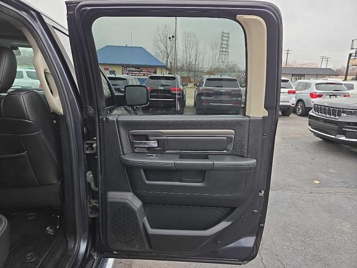 2015 GRAY /BLACK RAM 1500 Sport Crew Cab LWB 4WD (1C6RR7UT6FS) with an 5.7L V8 OHV 16V engine, 6-Speed Automatic transmission, located at 3304 Woodville Road, Northwood, OH, 43619, (419) 210-8019, 41.612694, -83.480743 - Photo#84