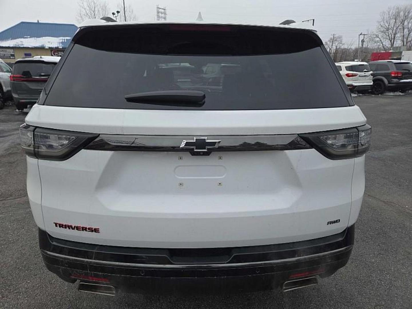 2018 WHITE /BLACK Chevrolet Traverse Premier AWD (1GNEVJKW7JJ) with an 3.6L V6 DOHC 24V engine, 9A transmission, located at 3304 Woodville Road, Northwood, OH, 43619, (419) 210-8019, 41.612694, -83.480743 - Your #1 Destination for Auto Loans and mdash;No Matter Your Credit!At our dealership, we believe everyone deserves the opportunity to drive their dream car and mdash;whether you have good credit, bad credit, or no credit at all. With a wide selection of hundreds of cars, trucks, and SUVs, you'll fin - Photo#0