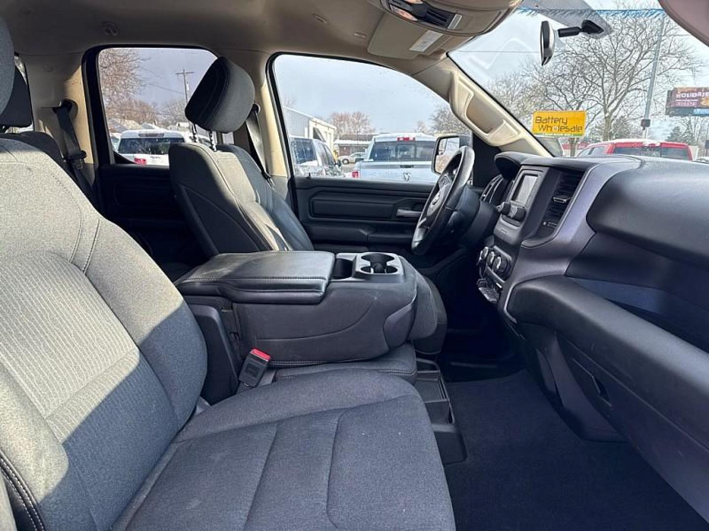 2019 BLACK /BLACK RAM 1500 Tradesman Quad Cab 4WD (1C6SRFCT3KN) with an 3.6L V6 FFV engine, 8A transmission, located at 3304 Woodville Road, Northwood, OH, 43619, (419) 210-8019, 41.612694, -83.480743 - Your #1 Destination for Auto Loans and mdash;No Matter Your Credit!At our dealership, we believe everyone deserves the opportunity to drive their dream car and mdash;whether you have good credit, bad credit, or no credit at all. With a wide selection of hundreds of cars, trucks, and SUVs, you'll fin - Photo#15