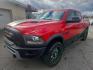 2016 RED /BLACK RAM 1500 Rebel Crew Cab SWB 4WD (1C6RR7YT2GS) with an 5.7L V8 OHV 16V engine, 6A transmission, located at 3304 Woodville Road, Northwood, OH, 43619, (419) 210-8019, 41.612694, -83.480743 - Photo#3
