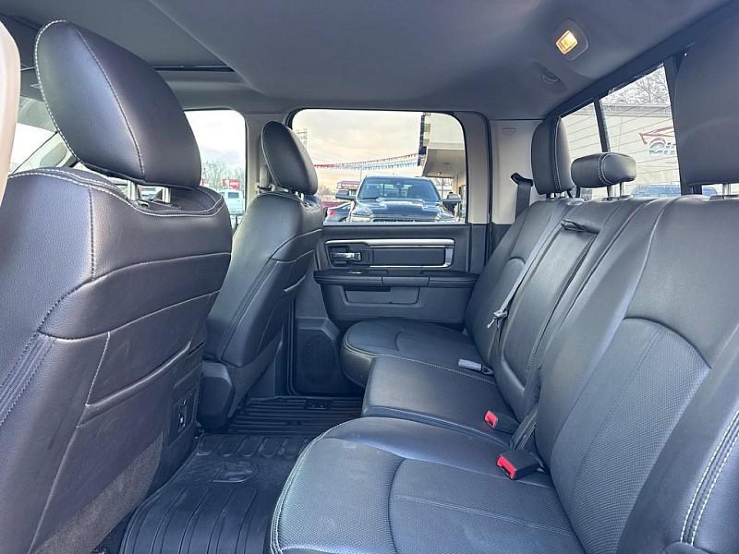 2018 BLACK /BLACK RAM 1500 Sport Crew Cab SWB 4WD (1C6RR7MT5JS) with an 5.7L V8 OHV 16V engine, 8A transmission, located at 3304 Woodville Road, Northwood, OH, 43619, (419) 210-8019, 41.612694, -83.480743 - Photo#11