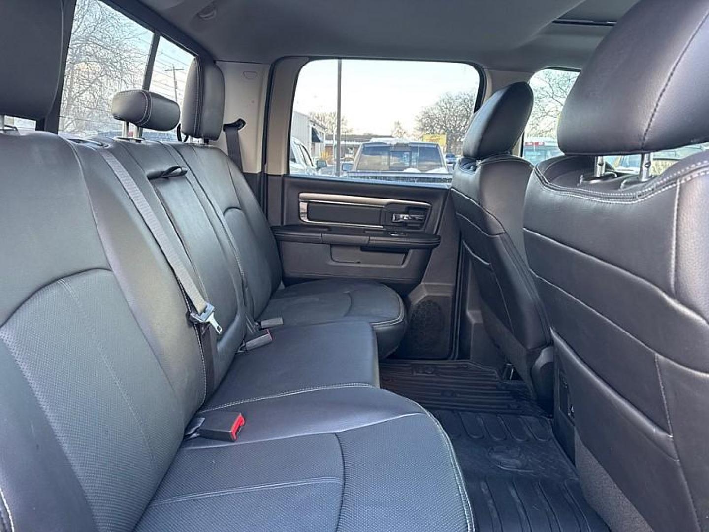 2018 BLACK /BLACK RAM 1500 Sport Crew Cab SWB 4WD (1C6RR7MT5JS) with an 5.7L V8 OHV 16V engine, 8A transmission, located at 3304 Woodville Road, Northwood, OH, 43619, (419) 210-8019, 41.612694, -83.480743 - Photo#13