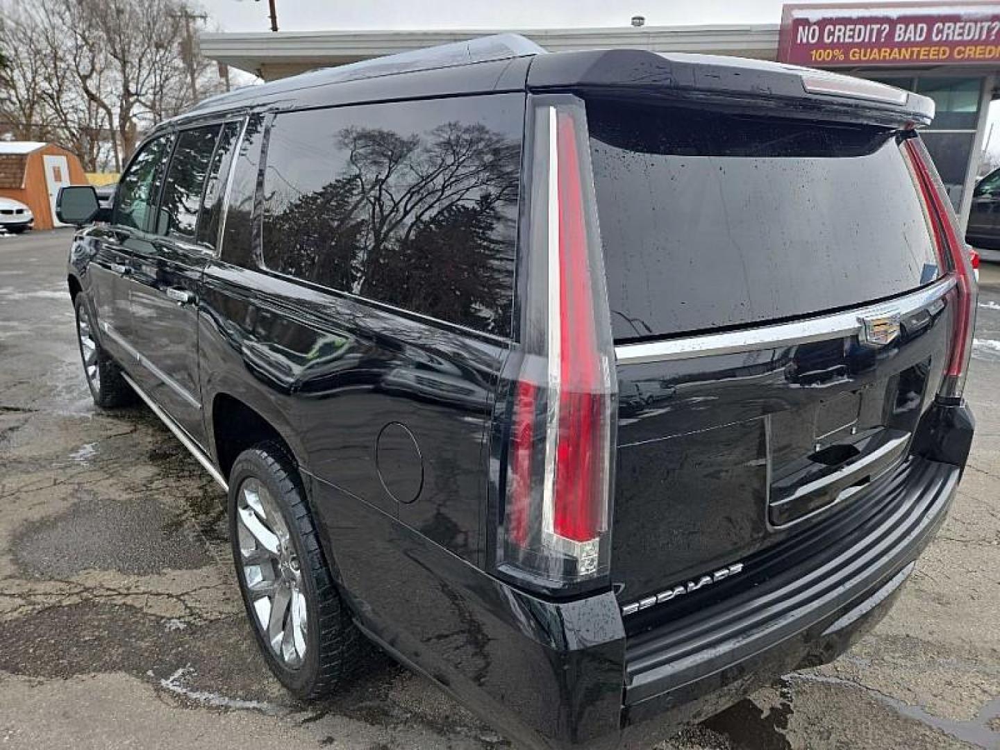 2017 BLACK /BLACK Cadillac Escalade ESV Premium 4WD (1GYS4JKJ1HR) with an 6.2L V8 OHV 16V FFV engine, 8A transmission, located at 3304 Woodville Road, Northwood, OH, 43619, (419) 210-8019, 41.612694, -83.480743 - Photo#3