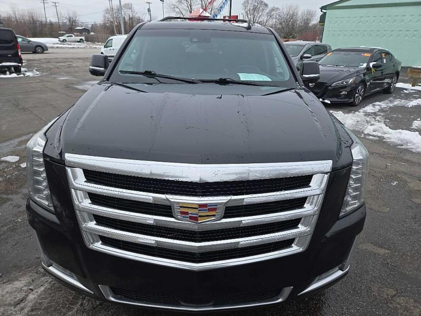 2017 BLACK /BLACK Cadillac Escalade ESV Premium 4WD (1GYS4JKJ1HR) with an 6.2L V8 OHV 16V FFV engine, 8A transmission, located at 3304 Woodville Road, Northwood, OH, 43619, (419) 210-8019, 41.612694, -83.480743 - Photo#6