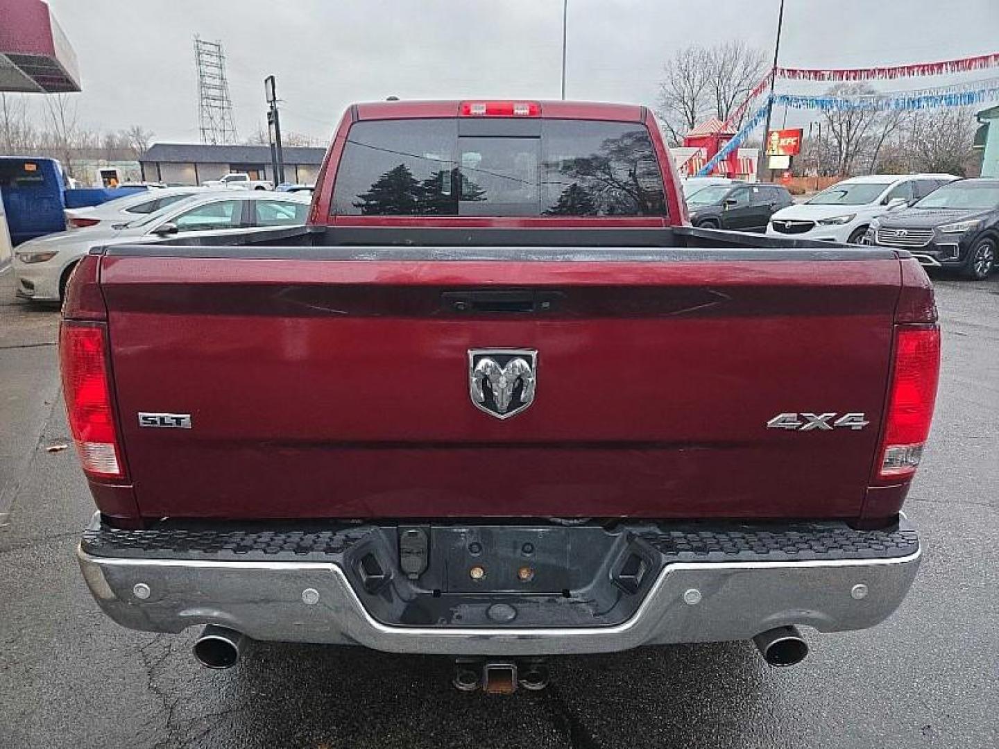 2017 RED /BLACK RAM 1500 SLT Crew Cab SWB 4WD (1C6RR7LT8HS) with an 5.7L V8 OHV 16V engine, 8A transmission, located at 3304 Woodville Road, Northwood, OH, 43619, (419) 210-8019, 41.612694, -83.480743 - Your #1 Destination for Auto Loans and mdash;No Matter Your Credit!At our dealership, we believe everyone deserves the opportunity to drive their dream car and mdash;whether you have good credit, bad credit, or no credit at all. With a wide selection of hundreds of cars, trucks, and SUVs, you'll fin - Photo#1