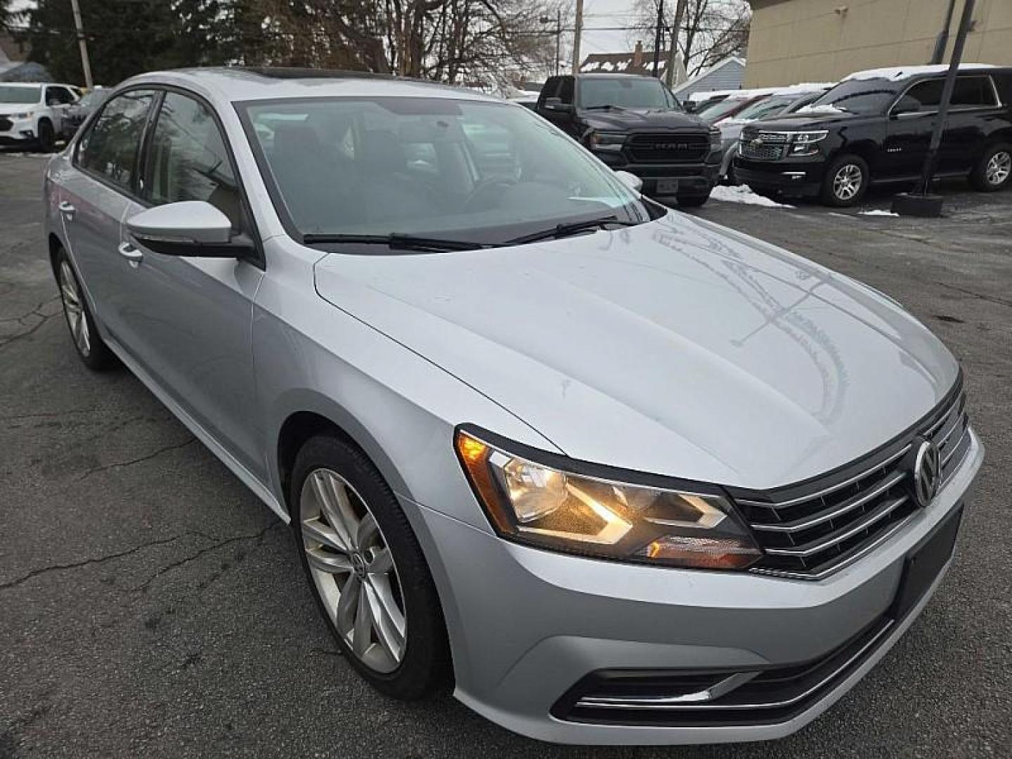 2019 SILVER /BLACK Volkswagen Passat Wolfsburg Edition (1VWLA7A34KC) with an 2.0L L4 DOHC 16V engine, 6A transmission, located at 3304 Woodville Road, Northwood, OH, 43619, (419) 210-8019, 41.612694, -83.480743 - Your #1 Destination for Auto Loans and mdash;No Matter Your Credit!At our dealership, we believe everyone deserves the opportunity to drive their dream car and mdash;whether you have good credit, bad credit, or no credit at all. With a wide selection of hundreds of cars, trucks, and SUVs, you'll fin - Photo#48