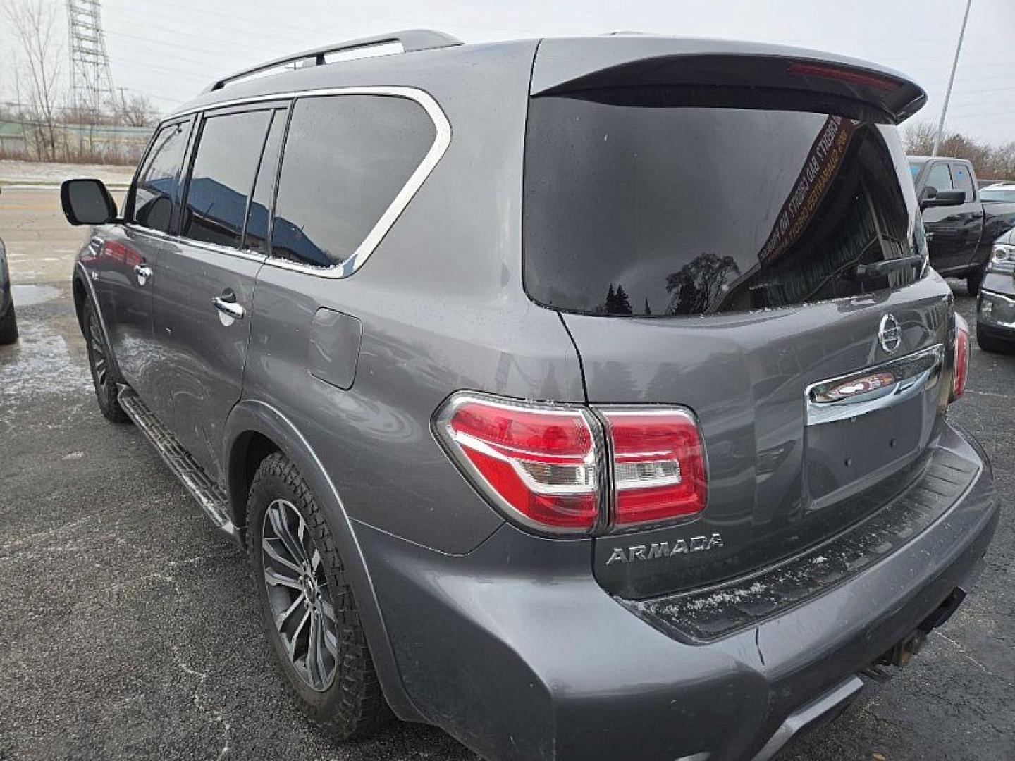 2020 GRAY /BLACK Nissan Armada SL AWD (JN8AY2NC4LX) with an 5.6L V8 DOHC 32V engine, 7A transmission, located at 3304 Woodville Road, Northwood, OH, 43619, (419) 210-8019, 41.612694, -83.480743 - Your #1 Destination for Auto Loans and mdash;No Matter Your Credit!At our dealership, we believe everyone deserves the opportunity to drive their dream car and mdash;whether you have good credit, bad credit, or no credit at all. With a wide selection of hundreds of cars, trucks, and SUVs, you'll fin - Photo#2