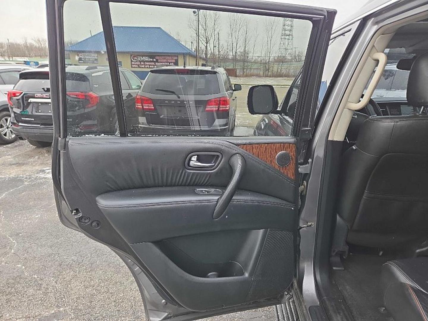 2020 GRAY /BLACK Nissan Armada SL AWD (JN8AY2NC4LX) with an 5.6L V8 DOHC 32V engine, 7A transmission, located at 3304 Woodville Road, Northwood, OH, 43619, (419) 210-8019, 41.612694, -83.480743 - Your #1 Destination for Auto Loans and mdash;No Matter Your Credit!At our dealership, we believe everyone deserves the opportunity to drive their dream car and mdash;whether you have good credit, bad credit, or no credit at all. With a wide selection of hundreds of cars, trucks, and SUVs, you'll fin - Photo#10