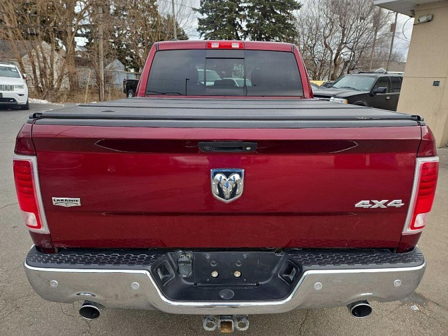 2017 RED /BLACK RAM 1500 Laramie Crew Cab SWB 4WD (1C6RR7NM1HS) with an 3.0L V6 DIESEL engine, 8A transmission, located at 3304 Woodville Road, Northwood, OH, 43619, (419) 210-8019, 41.612694, -83.480743 - Your #1 Destination for Auto Loans and mdash;No Matter Your Credit!At our dealership, we believe everyone deserves the opportunity to drive their dream car and mdash;whether you have good credit, bad credit, or no credit at all. With a wide selection of hundreds of cars, trucks, and SUVs, you'll fin - Photo#2