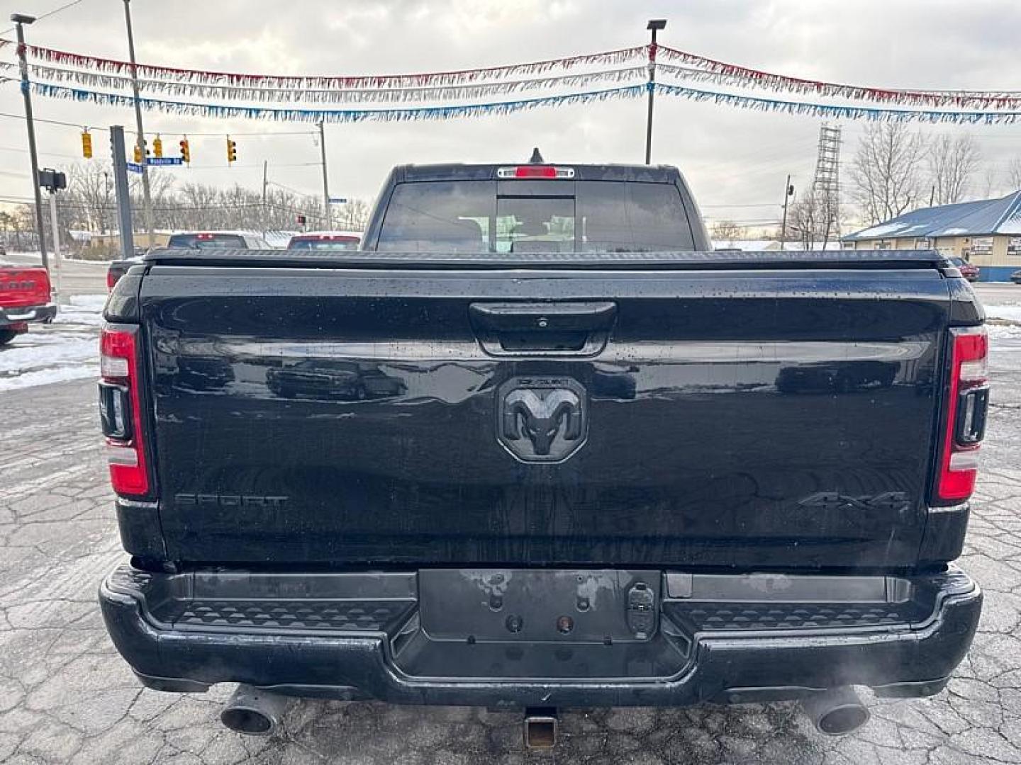 2019 BLACK /BLACK RAM 1500 Sport Crew Cab LWB 4WD (1C6SRFTT8KN) with an 5.7L V8 OHV 16V engine, 8A transmission, located at 3304 Woodville Road, Northwood, OH, 43619, (419) 210-8019, 41.612694, -83.480743 - Your #1 Destination for Auto Loans and mdash;No Matter Your Credit!At our dealership, we believe everyone deserves the opportunity to drive their dream car and mdash;whether you have good credit, bad credit, or no credit at all. With a wide selection of hundreds of cars, trucks, and SUVs, you'll fin - Photo#3