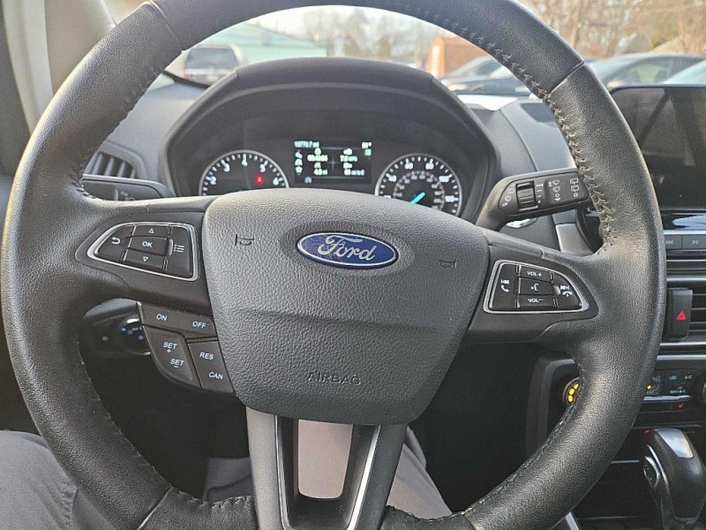 2019 BLUE Ford EcoSport SE AWD (MAJ6S3GL6KC) with an 2.0L L4 DOHC 16V engine, 6A transmission, located at 3304 Woodville Road, Northwood, OH, 43619, (419) 210-8019, 41.612694, -83.480743 - Your #1 Destination for Auto Loans and mdash;No Matter Your Credit!At our dealership, we believe everyone deserves the opportunity to drive their dream car and mdash;whether you have good credit, bad credit, or no credit at all. With a wide selection of hundreds of cars, trucks, and SUVs, you'll fin- Photo#19