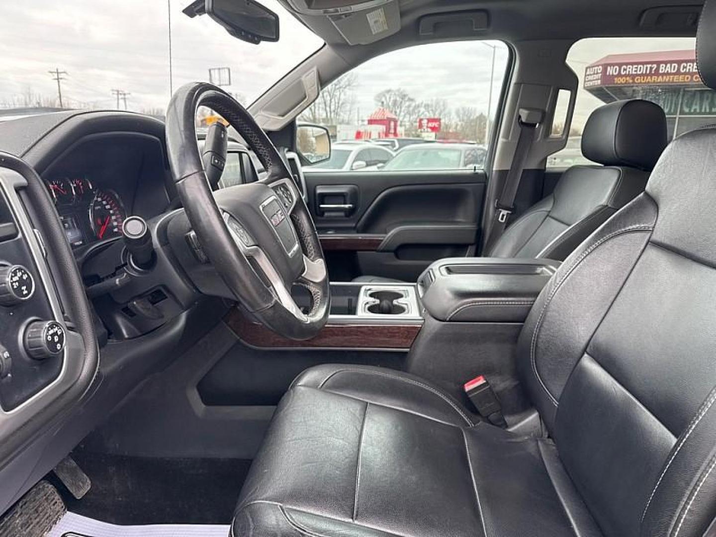 2015 GRAY GMC Sierra 1500 SLT Crew Cab Long Box 4WD (3GTU2VEC1FG) with an 5.3L V8 OHV 16V engine, 6-Speed Automatic transmission, located at 3304 Woodville Road, Northwood, OH, 43619, (419) 210-8019, 41.612694, -83.480743 - Your #1 Destination for Auto Loans and mdash;No Matter Your Credit!At our dealership, we believe everyone deserves the opportunity to drive their dream car and mdash;whether you have good credit, bad credit, or no credit at all. With a wide selection of hundreds of cars, trucks, and SUVs, you'll fin - Photo#9