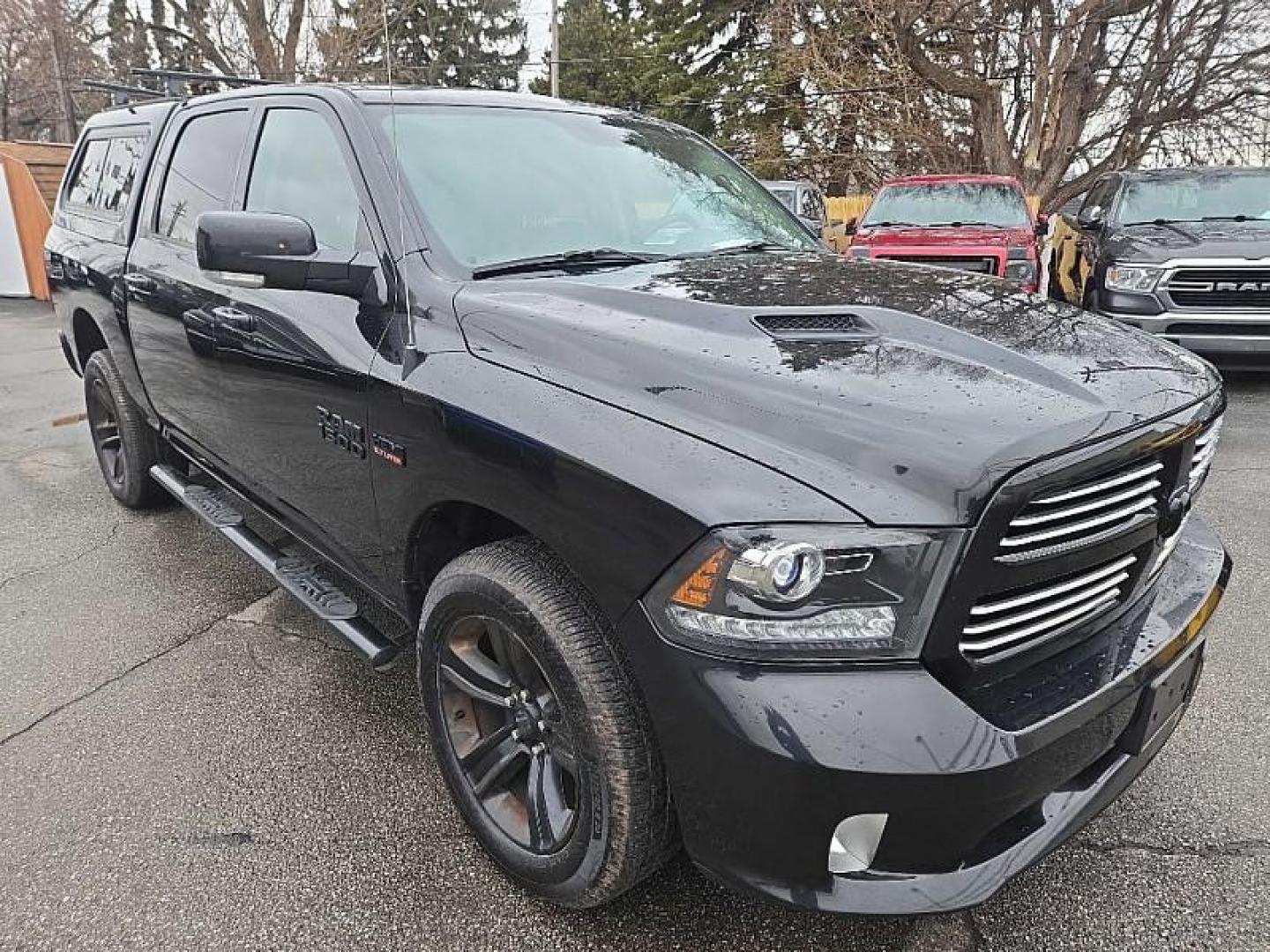 2016 BLACK /BLACK RAM 1500 Sport Crew Cab SWB 4WD (1C6RR7MT0GS) with an 5.7L V8 OHV 16V engine, 6A transmission, located at 3304 Woodville Road, Northwood, OH, 43619, (419) 210-8019, 41.612694, -83.480743 - Your #1 Destination for Auto Loans and mdash;No Matter Your Credit!At our dealership, we believe everyone deserves the opportunity to drive their dream car and mdash;whether you have good credit, bad credit, or no credit at all. With a wide selection of hundreds of cars, trucks, and SUVs, you'll fin - Photo#6