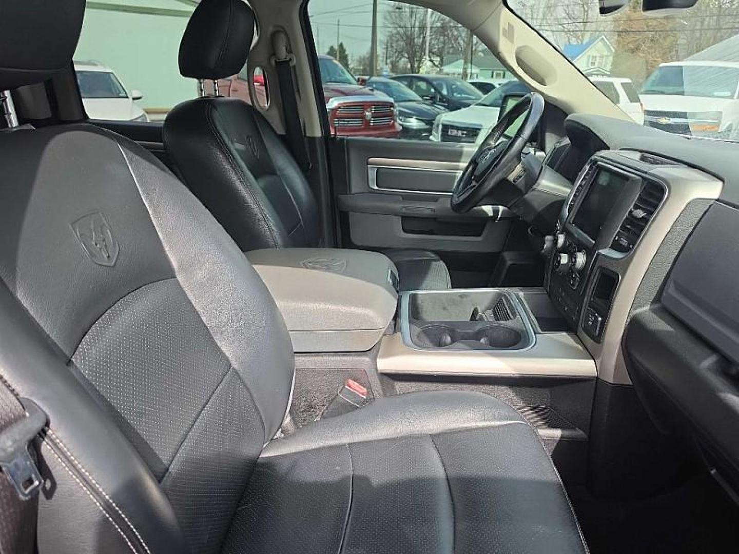 2018 BLACK /BLACK RAM 1500 SLT Crew Cab SWB 4WD (1C6RR7LMXJS) with an 3.0L V6 DIESEL engine, 8A transmission, located at 3304 Woodville Road, Northwood, OH, 43619, (419) 210-8019, 41.612694, -83.480743 - Your #1 Destination for Auto Loans and mdash;No Matter Your Credit!At our dealership, we believe everyone deserves the opportunity to drive their dream car and mdash;whether you have good credit, bad credit, or no credit at all. With a wide selection of hundreds of cars, trucks, and SUVs, you'll fin - Photo#16