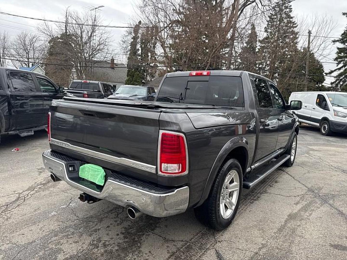 2016 GRAY /BLACK RAM 1500 Longhorn Crew Cab SWB 4WD (1C6RR7PT2GS) with an 5.7L V8 OHV 16V engine, 6A transmission, located at 3304 Woodville Road, Northwood, OH, 43619, (419) 210-8019, 41.612694, -83.480743 - Your #1 Destination for Auto Loans and mdash;No Matter Your Credit!At our dealership, we believe everyone deserves the opportunity to drive their dream car and mdash;whether you have good credit, bad credit, or no credit at all. With a wide selection of hundreds of cars, trucks, and SUVs, you'll fin - Photo#4
