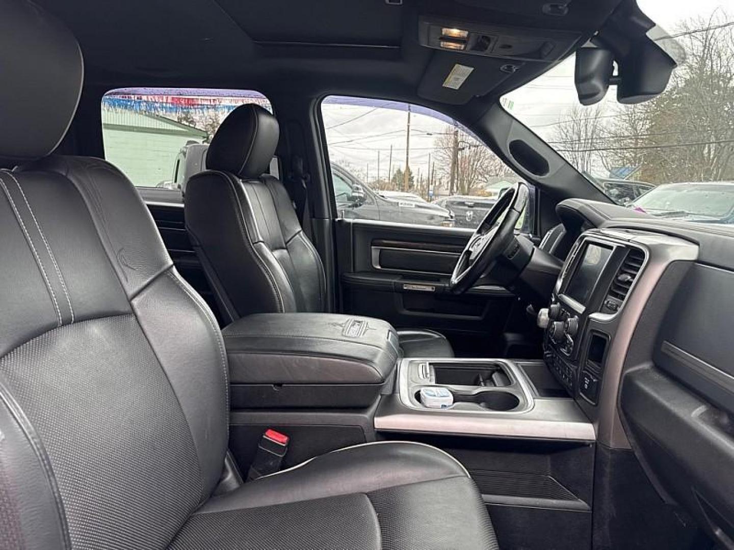 2016 GRAY /BLACK RAM 1500 Longhorn Crew Cab SWB 4WD (1C6RR7PT2GS) with an 5.7L V8 OHV 16V engine, 6A transmission, located at 3304 Woodville Road, Northwood, OH, 43619, (419) 210-8019, 41.612694, -83.480743 - Your #1 Destination for Auto Loans and mdash;No Matter Your Credit!At our dealership, we believe everyone deserves the opportunity to drive their dream car and mdash;whether you have good credit, bad credit, or no credit at all. With a wide selection of hundreds of cars, trucks, and SUVs, you'll fin - Photo#15