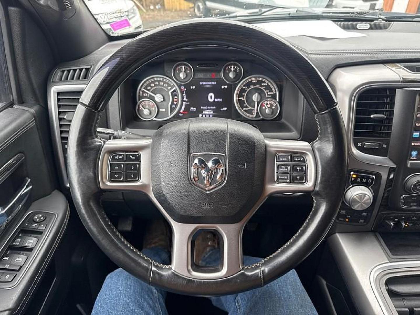 2016 GRAY /BLACK RAM 1500 Longhorn Crew Cab SWB 4WD (1C6RR7PT2GS) with an 5.7L V8 OHV 16V engine, 6A transmission, located at 3304 Woodville Road, Northwood, OH, 43619, (419) 210-8019, 41.612694, -83.480743 - Your #1 Destination for Auto Loans and mdash;No Matter Your Credit!At our dealership, we believe everyone deserves the opportunity to drive their dream car and mdash;whether you have good credit, bad credit, or no credit at all. With a wide selection of hundreds of cars, trucks, and SUVs, you'll fin - Photo#17
