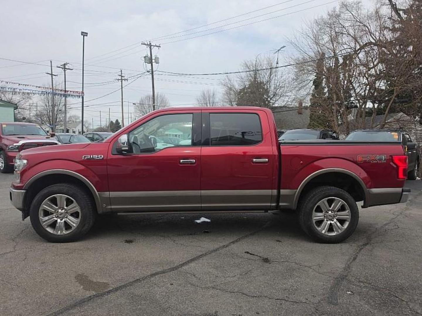 2019 RED /TAN/BROWN Ford F-150 XLT SuperCrew 6.5-ft. Bed 4WD (1FTEW1E49KF) with an 3.5L V6 TURBO engine, 6A transmission, located at 3304 Woodville Road, Northwood, OH, 43619, (419) 210-8019, 41.612694, -83.480743 - Your #1 Destination for Auto Loans and mdash;No Matter Your Credit!At our dealership, we believe everyone deserves the opportunity to drive their dream car and mdash;whether you have good credit, bad credit, or no credit at all. With a wide selection of hundreds of cars, trucks, and SUVs, you'll fin - Photo#1