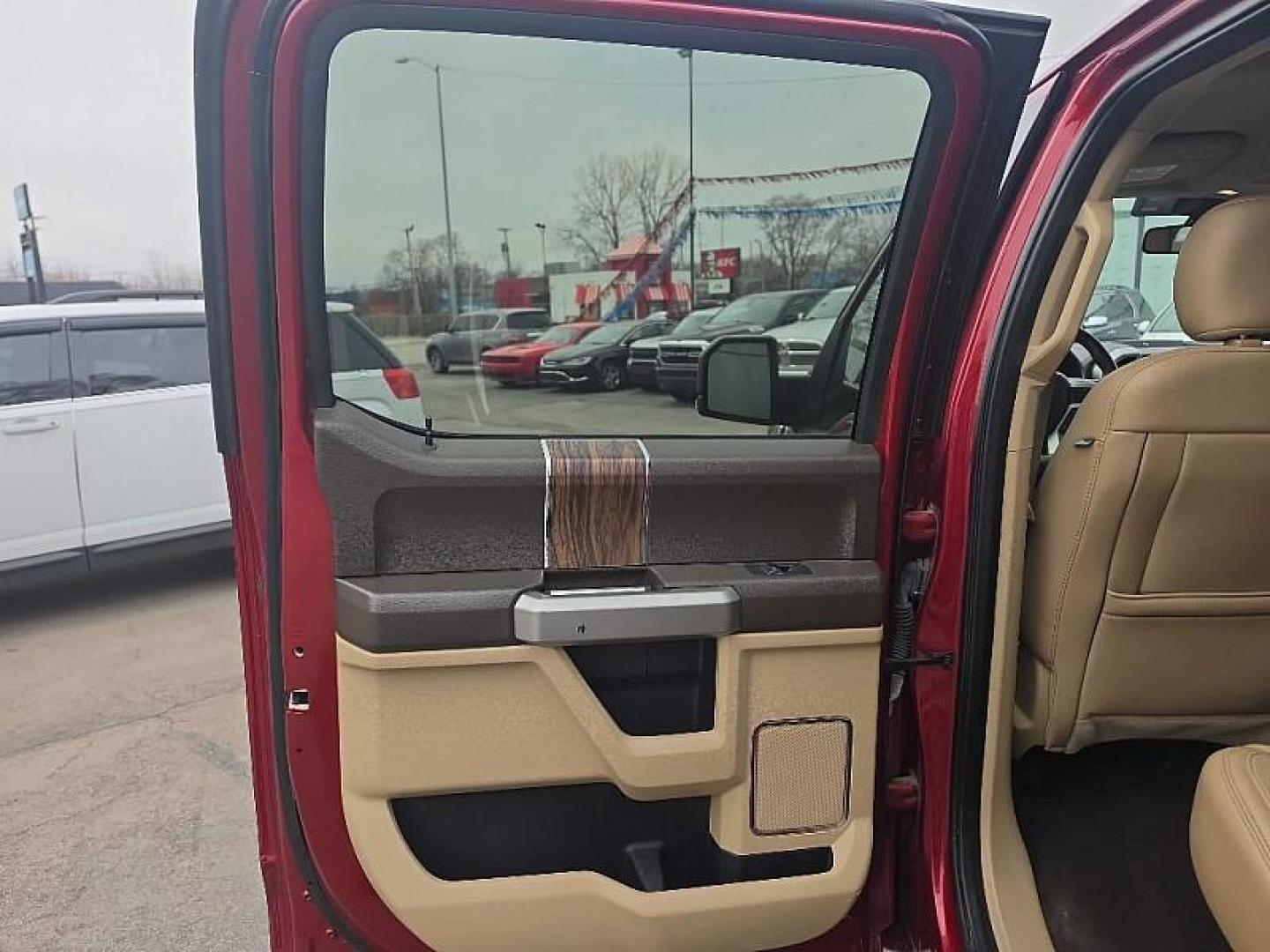 2019 RED /TAN/BROWN Ford F-150 XLT SuperCrew 6.5-ft. Bed 4WD (1FTEW1E49KF) with an 3.5L V6 TURBO engine, 6A transmission, located at 3304 Woodville Road, Northwood, OH, 43619, (419) 210-8019, 41.612694, -83.480743 - Your #1 Destination for Auto Loans and mdash;No Matter Your Credit!At our dealership, we believe everyone deserves the opportunity to drive their dream car and mdash;whether you have good credit, bad credit, or no credit at all. With a wide selection of hundreds of cars, trucks, and SUVs, you'll fin - Photo#10