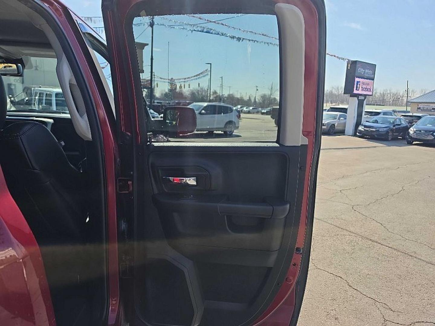 2014 RED /BLACK RAM 1500 Sport Quad Cab 4WD (1C6RR7HT3ES) with an 5.7L V8 OHV 16V engine, 6-Speed Automatic transmission, located at 3304 Woodville Road, Northwood, OH, 43619, (419) 210-8019, 41.612694, -83.480743 - Your #1 Destination for Auto Loans and mdash;No Matter Your Credit!At our dealership, we believe everyone deserves the opportunity to drive their dream car and mdash;whether you have good credit, bad credit, or no credit at all. With a wide selection of hundreds of cars, trucks, and SUVs, you'll fin - Photo#13