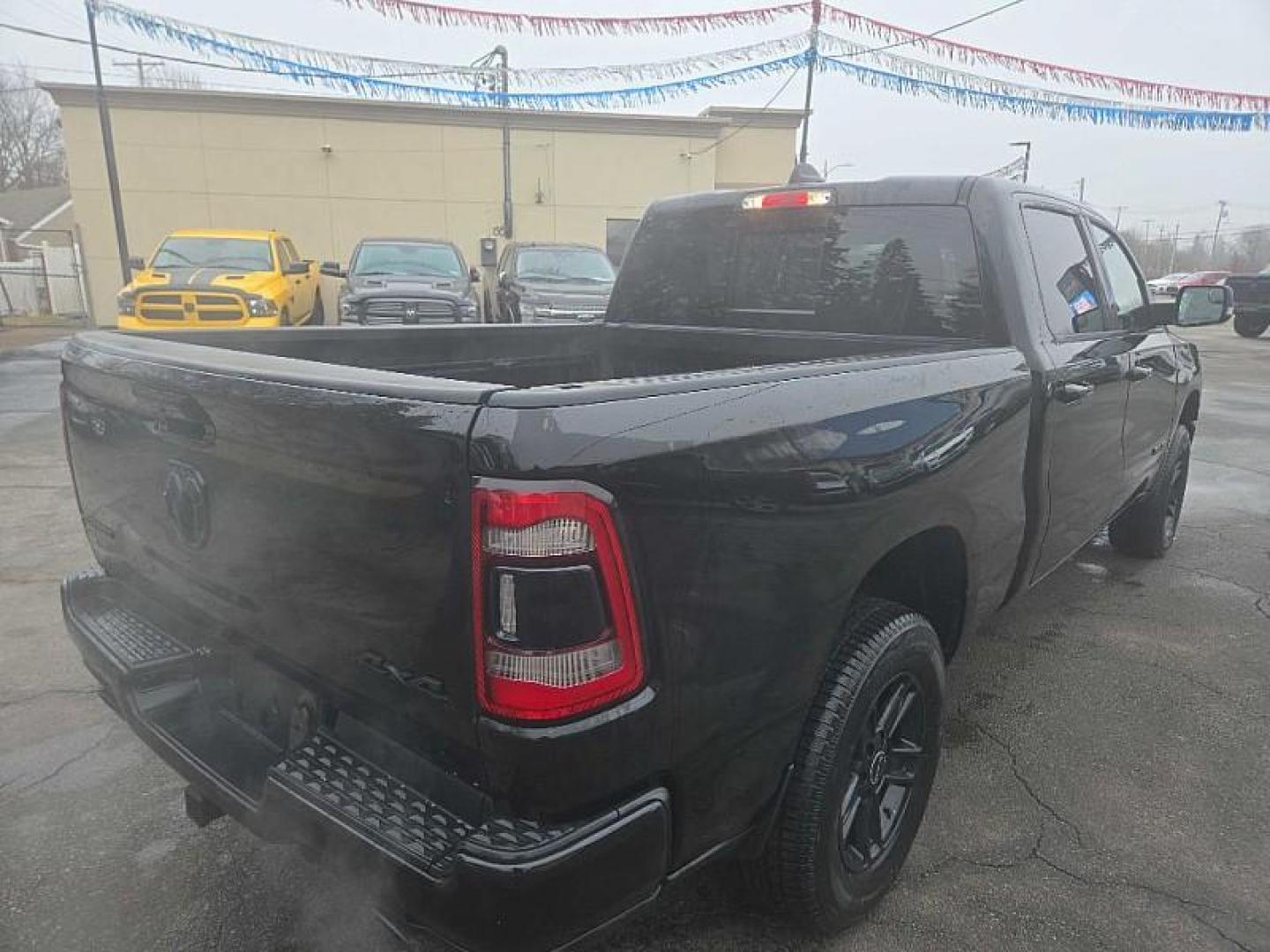 2019 BLACK /BLACK RAM 1500 Sport Crew Cab LWB 4WD (1C6SRFTT9KN) with an 5.7L V8 OHV 16V engine, 8A transmission, located at 3304 Woodville Road, Northwood, OH, 43619, (419) 210-8019, 41.612694, -83.480743 - Your #1 Destination for Auto Loans and mdash;No Matter Your Credit!At our dealership, we believe everyone deserves the opportunity to drive their dream car and mdash;whether you have good credit, bad credit, or no credit at all. With a wide selection of hundreds of cars, trucks, and SUVs, you'll fin - Photo#4