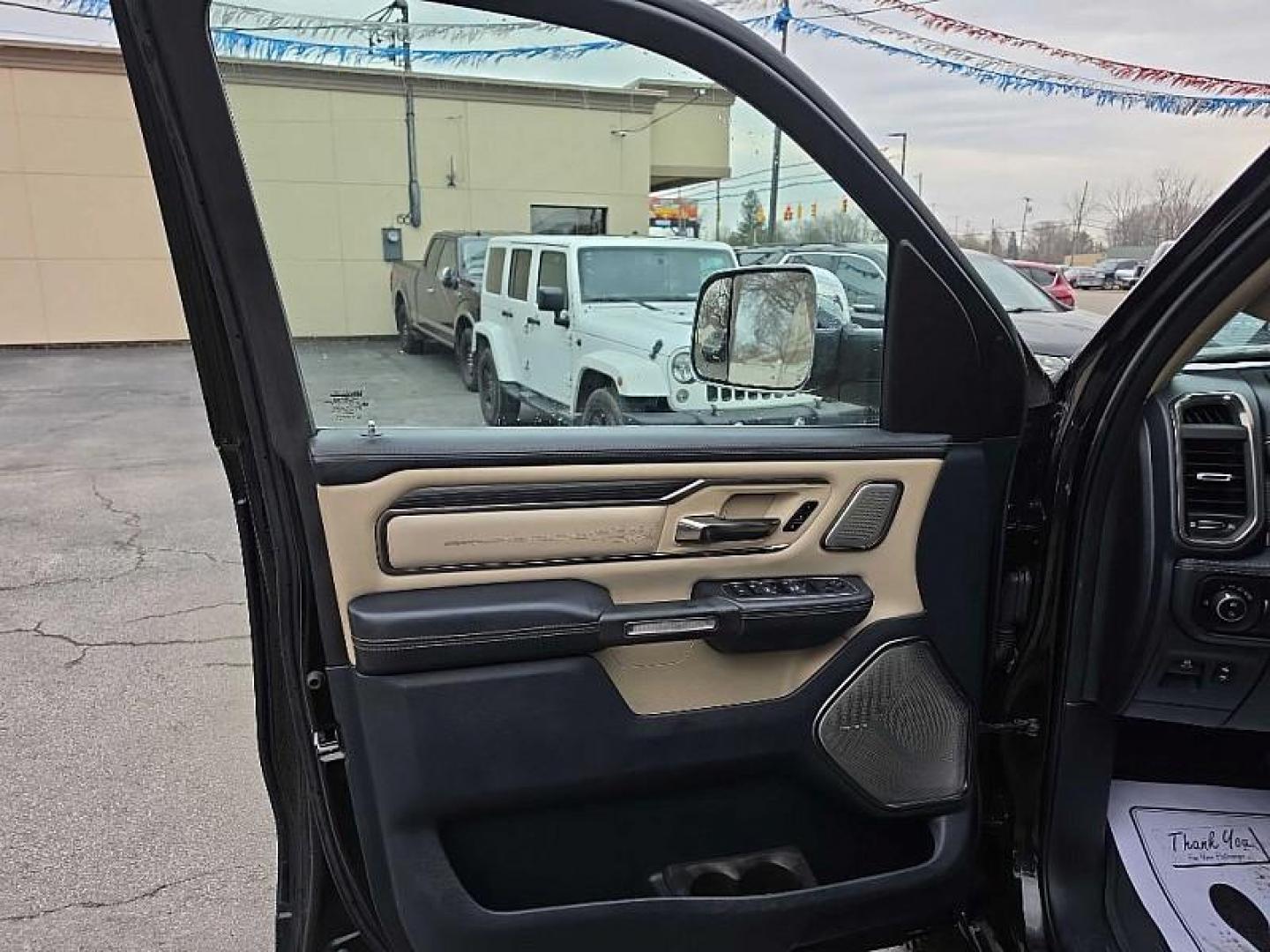 2019 BLACK /BEIGE RAM 1500 Limited Crew Cab LWB 4WD (1C6SRFPT5KN) with an 5.7L V8 OHV 16V engine, 8A transmission, located at 3304 Woodville Road, Northwood, OH, 43619, (419) 210-8019, 41.612694, -83.480743 - Your #1 Destination for Auto Loans and mdash;No Matter Your Credit!At our dealership, we believe everyone deserves the opportunity to drive their dream car and mdash;whether you have good credit, bad credit, or no credit at all. With a wide selection of hundreds of cars, trucks, and SUVs, you'll fin - Photo#8