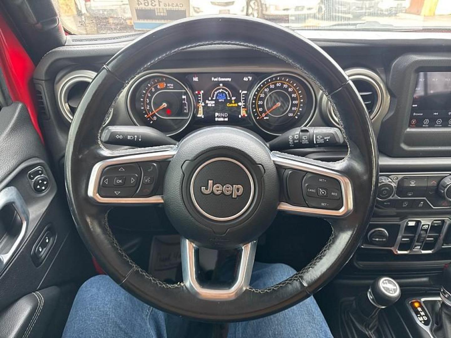 2020 RED /BLACK Jeep Wrangler Unlimited Sahara (1C4HJXEN7LW) with an 2.0L L4 DOHC 16V TURBO engine, 6A transmission, located at 3304 Woodville Road, Northwood, OH, 43619, (419) 210-8019, 41.612694, -83.480743 - Your #1 Destination for Auto Loans and mdash;No Matter Your Credit!At our dealership, we believe everyone deserves the opportunity to drive their dream car and mdash;whether you have good credit, bad credit, or no credit at all. With a wide selection of hundreds of cars, trucks, and SUVs, you'll fin - Photo#19
