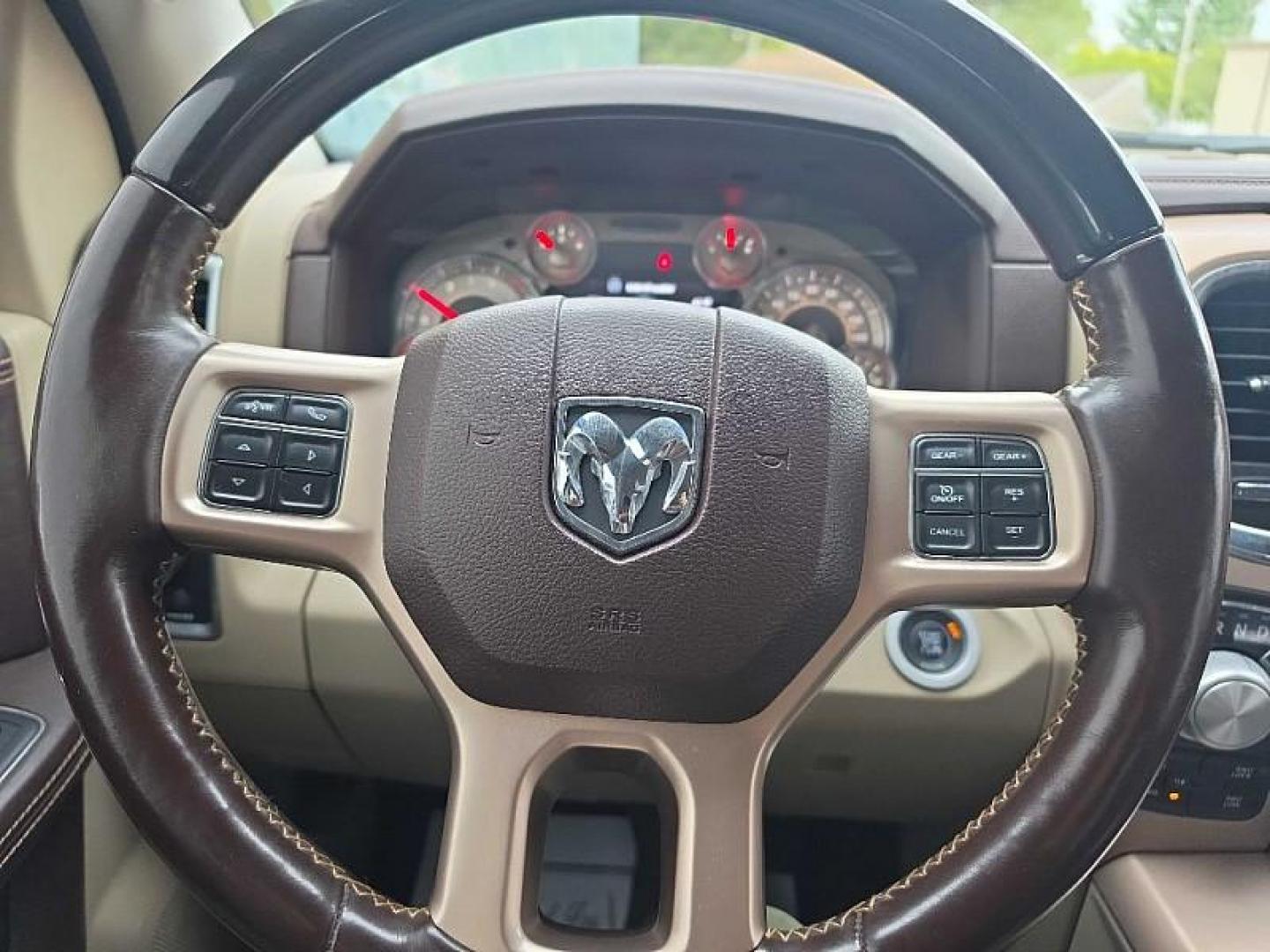 2014 BROWN /TAN RAM 1500 Laramie Longhorn Edition Crew Cab LWB 4WD (1C6RR7WM6ES) with an 3.0L V6 DIESEL engine, 6-Speed Automatic transmission, located at 3304 Woodville Road, Northwood, OH, 43619, (419) 210-8019, 41.612694, -83.480743 - Your #1 Destination for Auto Loans and mdash;No Matter Your Credit!At our dealership, we believe everyone deserves the opportunity to drive their dream car and mdash;whether you have good credit, bad credit, or no credit at all. With a wide selection of hundreds of cars, trucks, and SUVs, you'll fin - Photo#19
