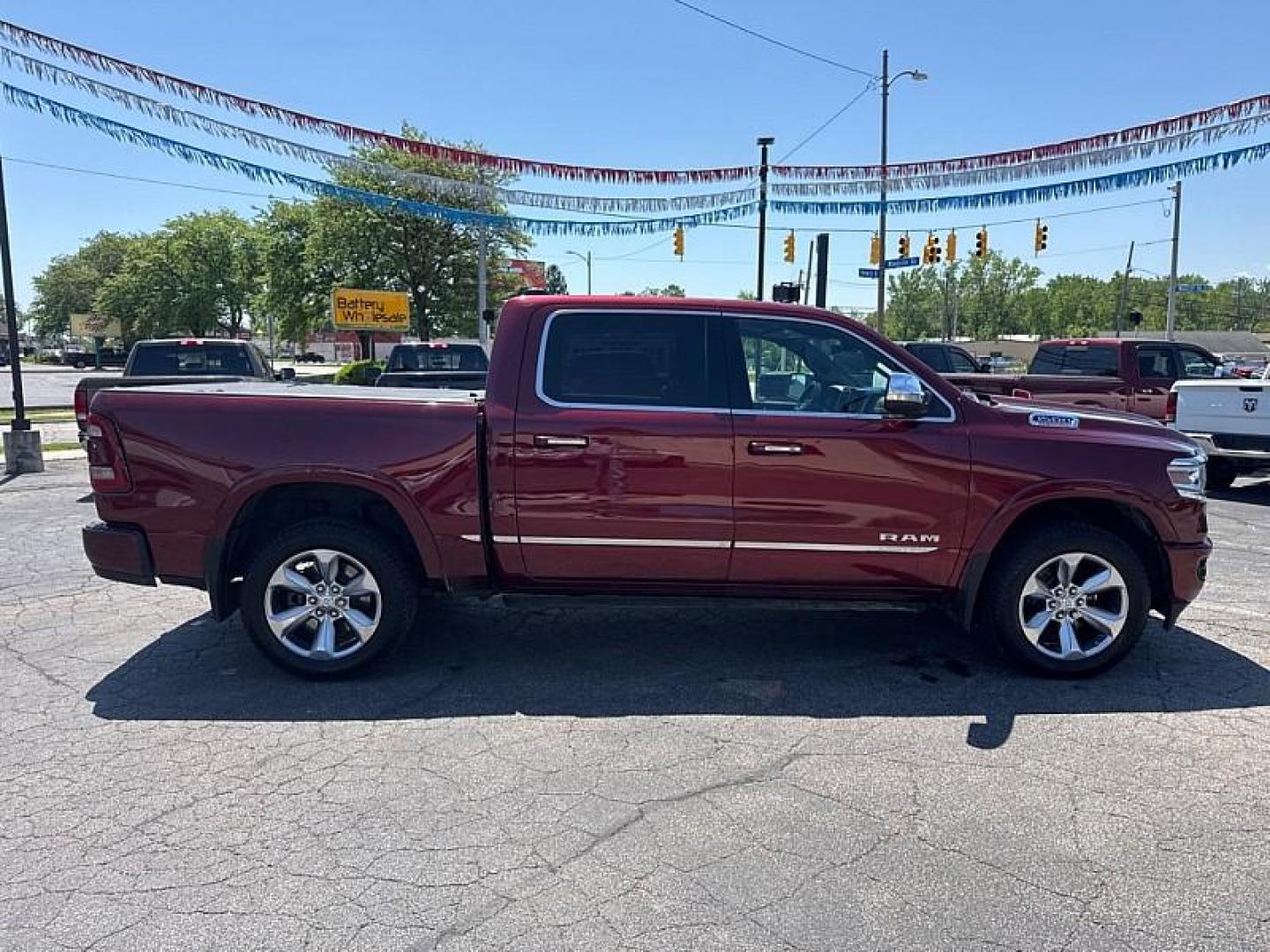 2020 RED /BLACK RAM 1500 Limited Crew Cab SWB 4WD (1C6SRFHM3LN) with an 3.0L V6 DOHC 24V TURBO DIESEL engine, 8A transmission, located at 3304 Woodville Road, Northwood, OH, 43619, (419) 210-8019, 41.612694, -83.480743 - Your #1 Destination for Auto Loans and mdash;No Matter Your Credit!At our dealership, we believe everyone deserves the opportunity to drive their dream car and mdash;whether you have good credit, bad credit, or no credit at all. With a wide selection of hundreds of cars, trucks, and SUVs, you'll fin - Photo#5
