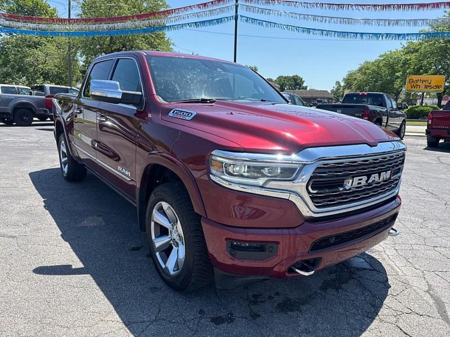 2020 RED /BLACK RAM 1500 Limited Crew Cab SWB 4WD (1C6SRFHM3LN) with an 3.0L V6 DOHC 24V TURBO DIESEL engine, 8A transmission, located at 3304 Woodville Road, Northwood, OH, 43619, (419) 210-8019, 41.612694, -83.480743 - Your #1 Destination for Auto Loans and mdash;No Matter Your Credit!At our dealership, we believe everyone deserves the opportunity to drive their dream car and mdash;whether you have good credit, bad credit, or no credit at all. With a wide selection of hundreds of cars, trucks, and SUVs, you'll fin - Photo#6