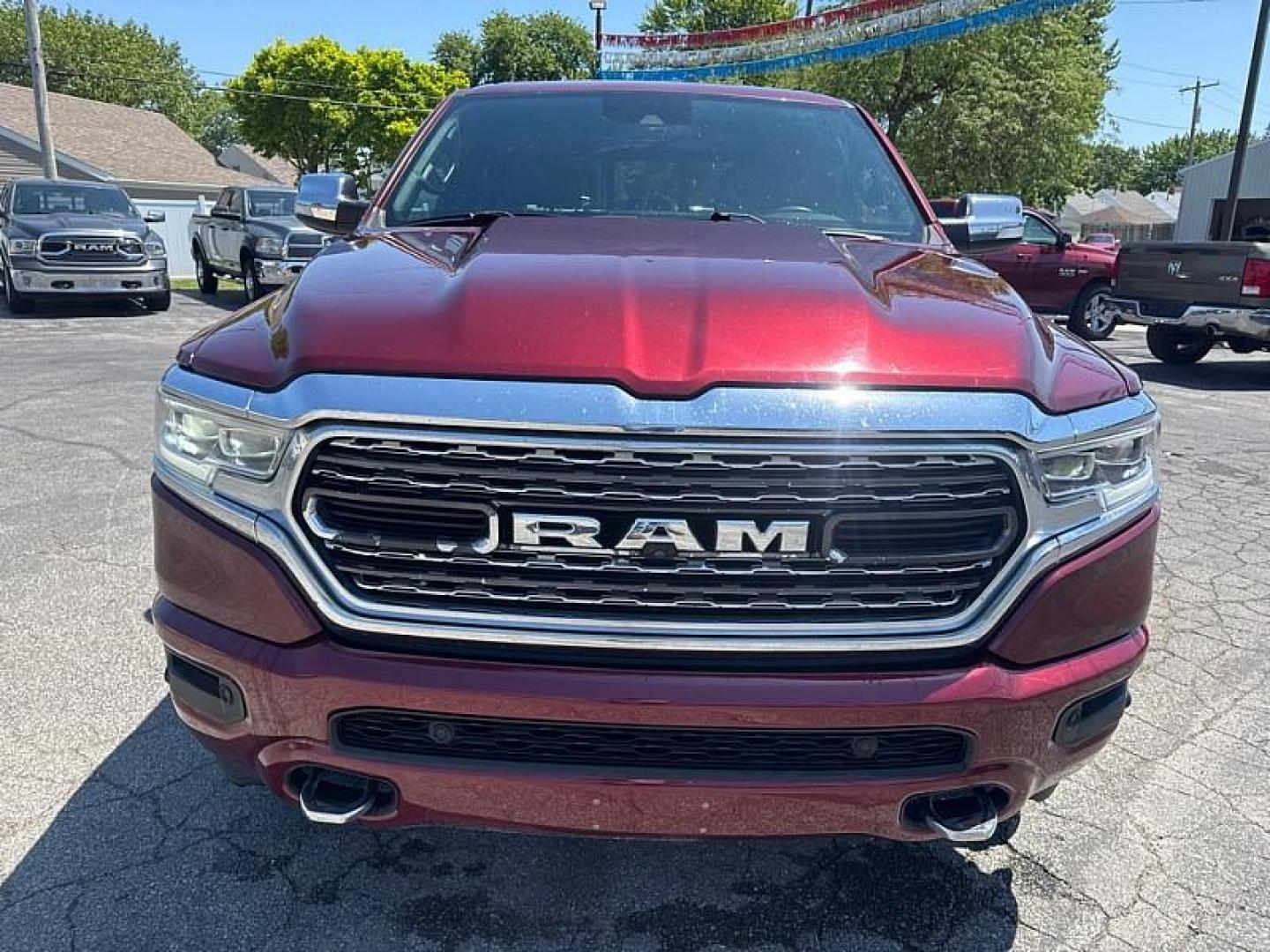 2020 RED /BLACK RAM 1500 Limited Crew Cab SWB 4WD (1C6SRFHM3LN) with an 3.0L V6 DOHC 24V TURBO DIESEL engine, 8A transmission, located at 3304 Woodville Road, Northwood, OH, 43619, (419) 210-8019, 41.612694, -83.480743 - Your #1 Destination for Auto Loans and mdash;No Matter Your Credit!At our dealership, we believe everyone deserves the opportunity to drive their dream car and mdash;whether you have good credit, bad credit, or no credit at all. With a wide selection of hundreds of cars, trucks, and SUVs, you'll fin - Photo#7